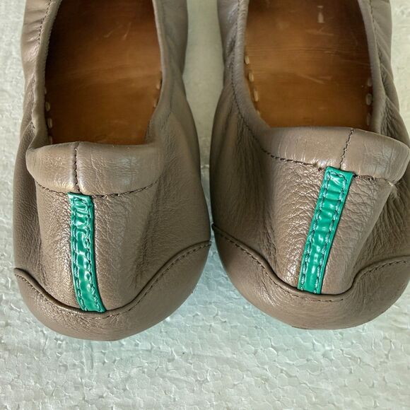 Size 10 - Tieks by Gavrieli Classic The Ballet Flat Reinvented Shoe Leather Tan - Picture 6 of 8